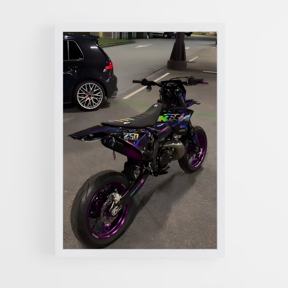 Poster Éclat Serein 50 SX – affiche KTM Moto (vue 3)